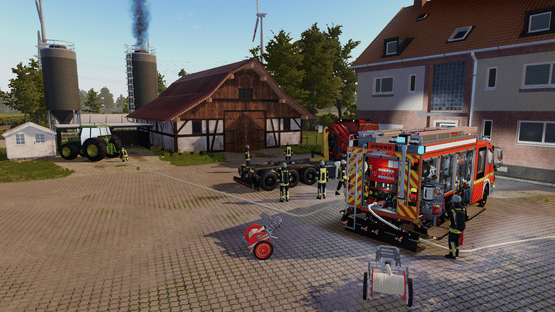 Emergency Call 112: The Fire Fighting Simulation 2 - The Swap Body Vehicle Screenshot