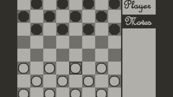 Checkers: Playdate Screenshot