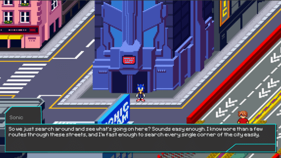 Sonic Freedom Frontiers Screenshot