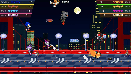 Super Sonic Battle Screenshot