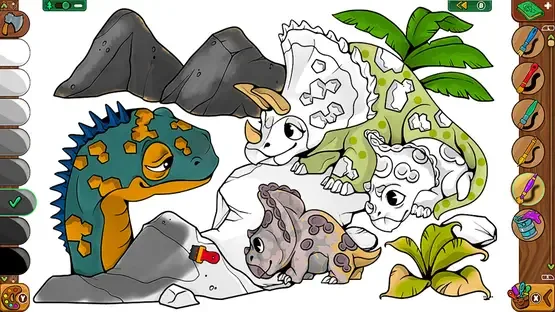 Coloring Pages: Lumberhill Tales screenshot 2