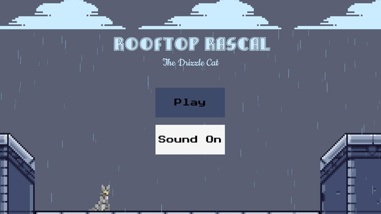 Rooftop Rascal: The Drizzle Cat Screenshot