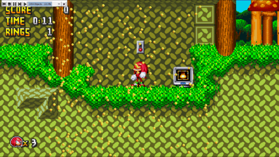 Knuckles The Echidna: Burrow Trouble Screenshot