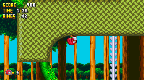 Knuckles The Echidna: Burrow Trouble Screenshot