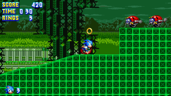 Sonic Saga Screenshot