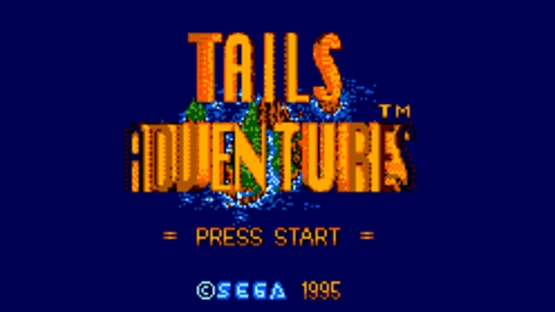 Tails Adventures GG2SMS Screenshot