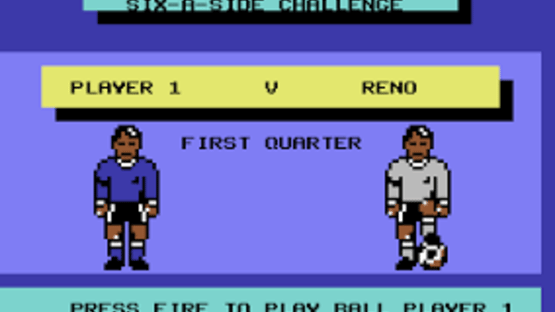 Microprose Pro Soccer Screenshot