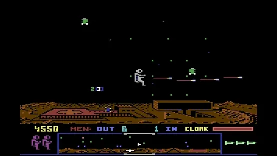Dropzone gameplay screenshot 2