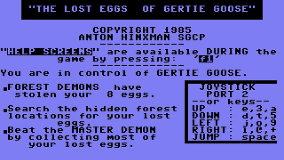 Gertie Goose Screenshot