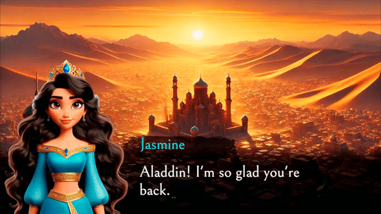 The Genie of the Wonderful Lamp Screenshot