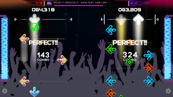 StepManiaX Screenshot