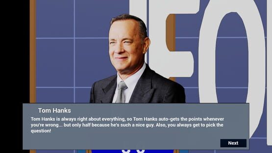 Tom Hanks is in: Jeopardy! screenshot 1