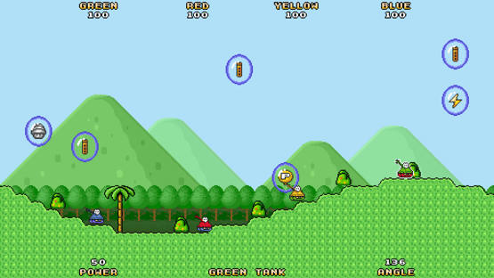 Yoshi Tanks Screenshot