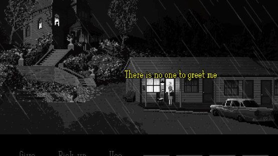 Alfred Hitchcock’s Psycho Adventure Game Screenshot