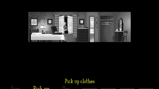 Alfred Hitchcock’s Psycho Adventure Game Screenshot