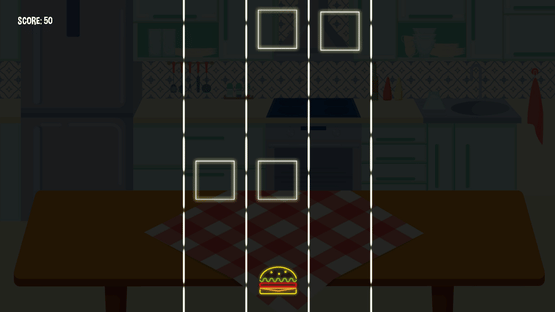 The Jumping Burger Rush Screenshot