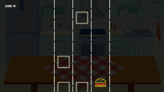 The Jumping Burger Rush Screenshot