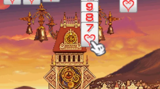 Kingdom Hearts: Card Struggle - Spider Solitaire screenshot 1