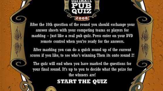 All New Ultimate Pub Quiz 2008 Screenshot