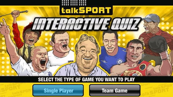 Talksport Interactive Quiz Screenshot