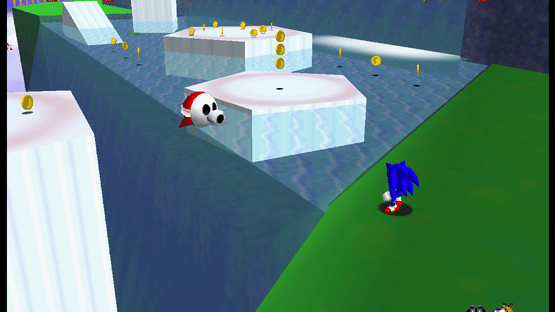 Sonic In Mario's Mind Screenshot