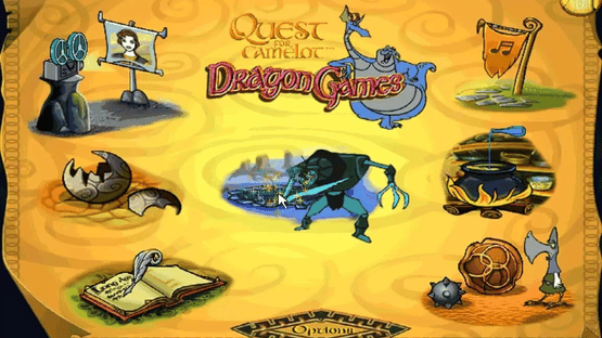 Quest for Camelot: Dragon Games Screenshot