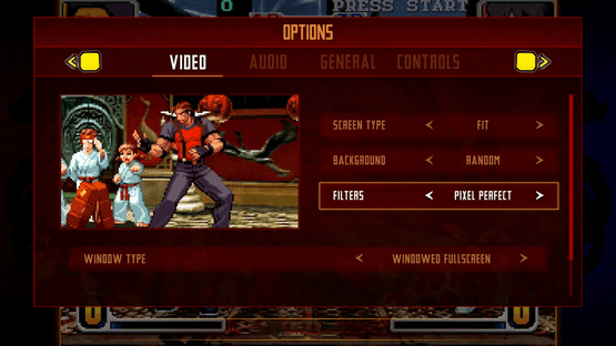 Rage of the Dragons NEO Screenshot
