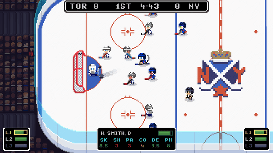 Ice League Hockey Screenshot