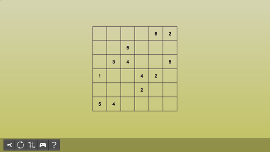 My Sudoku: Classic 6x6 Easy 6 Screenshot