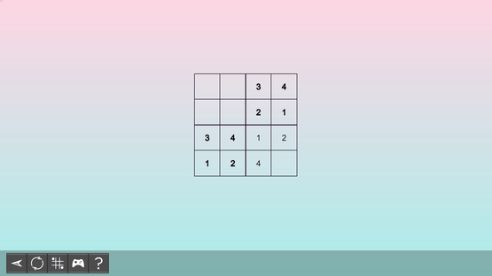 My Sudoku: Classic 4x4 Easy 9 Screenshot