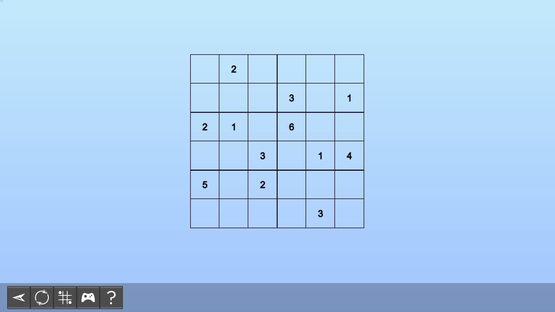 My Sudoku: Classic 6x6 Easy 2 Screenshot