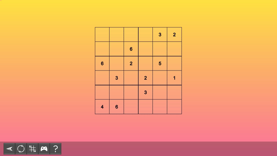 My Sudoku: Classic 6x6 Easy 3 Screenshot