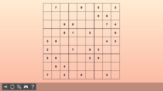 My Sudoku: Classic 9x9 Medium 1 Screenshot