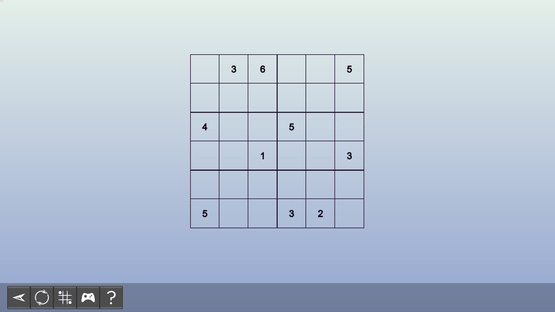My Sudoku: Classic 6x6 Medium 3 Screenshot