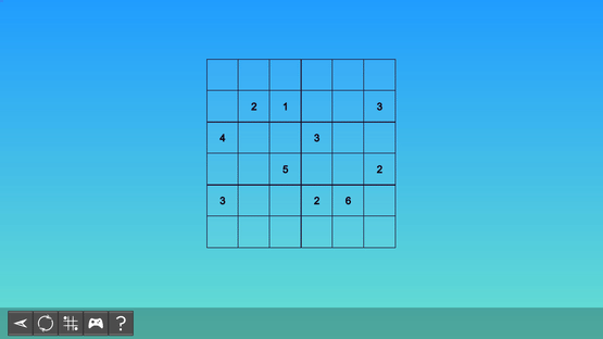 My Sudoku: Classic 6x6 Medium 4 Screenshot