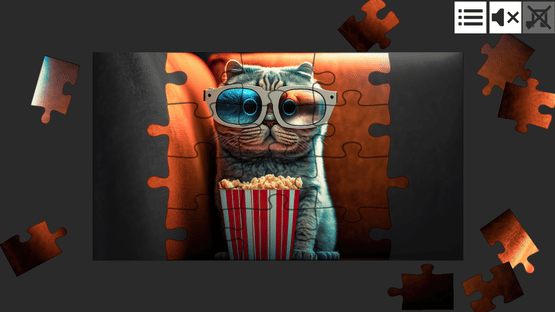 Cat Jigsaw Puzzle Games Screenshot