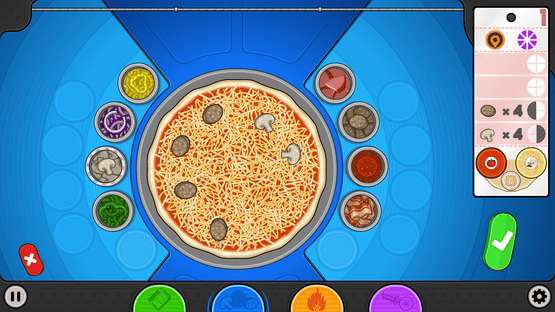 Papa's Pizzeria Deluxe Screenshot