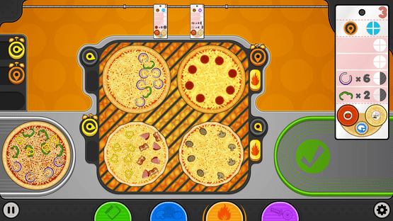 Papa's Pizzeria Deluxe Screenshot