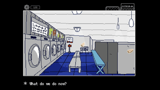 Blue Night Laundromat Screenshot