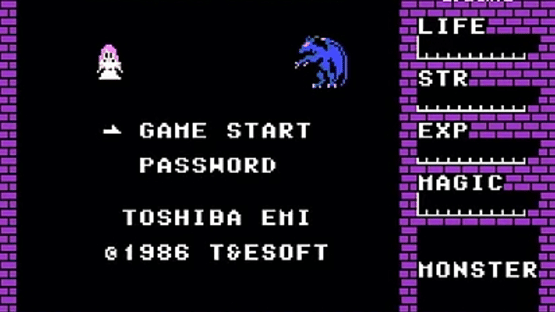 Hydlide Screenshot