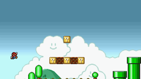 Typical Mario Game Screenshot