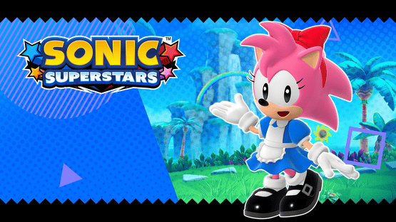 Sonic Superstars: Retro Diner Amy Costume Screenshot