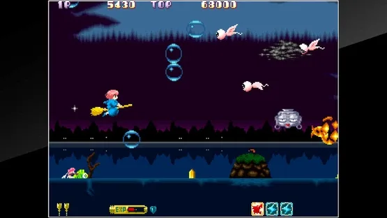 Arcade Archives: Fantastic Night Dreams Cotton gameplay screenshot 3