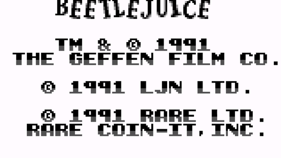 Beetlejuice: Horrific Hijinx from the Neitherworld! Screenshot