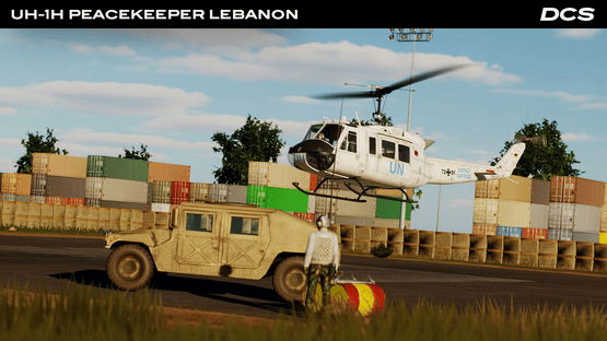 DCS World: UH-1H Peacekeeper Lebanon Campaign by Flying Cyking Screenshot