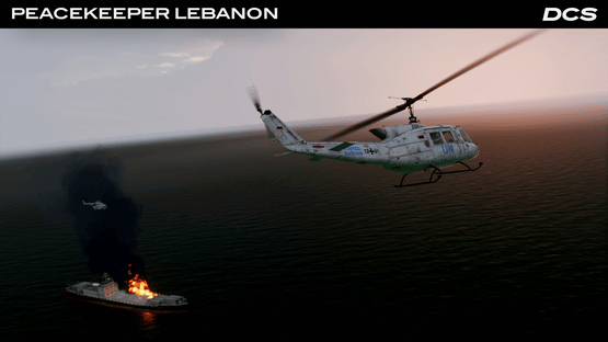 DCS World: UH-1H Peacekeeper Lebanon Campaign by Flying Cyking Screenshot