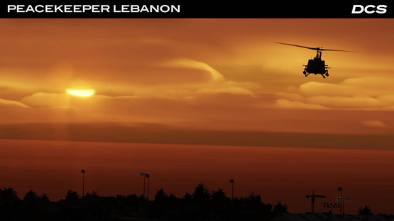 DCS World: UH-1H Peacekeeper Lebanon Campaign by Flying Cyking Screenshot
