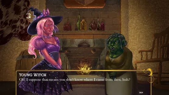 Lythe The Forgetful Witch: A Visual Novel screenshot 2