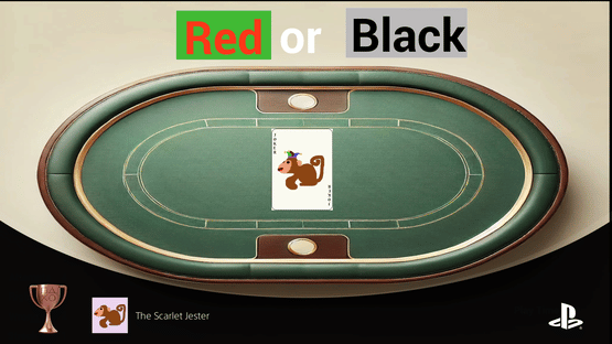 Card Guesser: Red or Black Screenshot