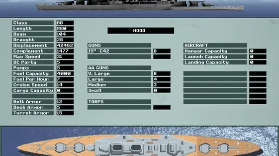 Great Naval Battles: Burning Steel 1939-1942 screenshot 1